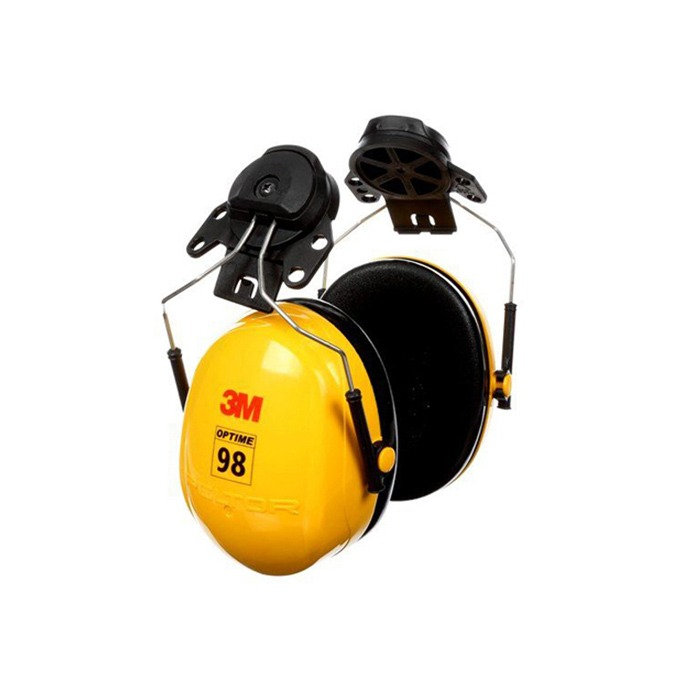 3M H9P3E Peltor Optime 98 Cap Mount Earmuffs Hearing Conservation 3m-h9p3e-peltor-optime-98-cap-mount-earmuffs-hearing-conservation